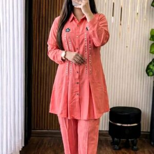 Ladies Pant and Shirt Two Piece