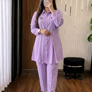 Ladies Pant and Shirt Two Piece
