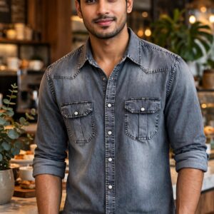 Premium Trendy Denim Shirt