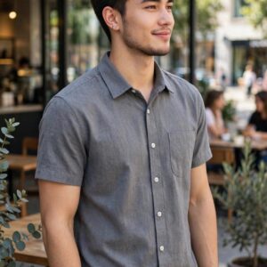 Oxford Cotton Solid Shirt